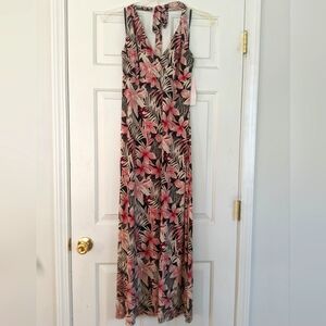 NWT Dress Barn halter maxi dress size 14